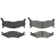Purchase Top-Quality Front Semi Metallic Pads by CENTRIC PARTS - 102.06700 pa3