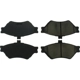 Purchase Top-Quality Front Semi Metallic Pads by CENTRIC PARTS - 102.06780 pa4