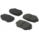 Purchase Top-Quality Front Semi Metallic Pads by CENTRIC PARTS - 102.06800 pa7