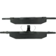 Purchase Top-Quality Front Semi Metallic Pads by CENTRIC PARTS - 102.06870 pa3