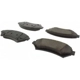 Purchase Top-Quality Front Semi Metallic Pads by CENTRIC PARTS - 102.06990 pa2