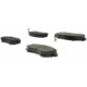 Purchase Top-Quality Front Semi Metallic Pads by CENTRIC PARTS - 102.07000 pa2