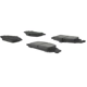 Purchase Top-Quality Front Semi Metallic Pads by CENTRIC PARTS - 102.07270 pa3