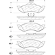 Purchase Top-Quality Front Semi Metallic Pads by CENTRIC PARTS - 102.07460 pa6