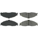 Purchase Top-Quality Front Semi Metallic Pads by CENTRIC PARTS - 102.07490 pa6