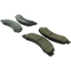 Purchase Top-Quality Front Semi Metallic Pads by CENTRIC PARTS - 102.07560 pa1