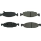 Purchase Top-Quality Front Semi Metallic Pads by CENTRIC PARTS - 102.07900 pa2