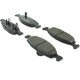 Purchase Top-Quality Front Semi Metallic Pads by CENTRIC PARTS - 102.07900 pa5