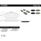 Purchase Top-Quality Front Semi Metallic Pads by CENTRIC PARTS - 102.08030 pa1