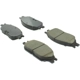 Purchase Top-Quality Front Semi Metallic Pads by CENTRIC PARTS - 102.08030 pa3