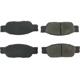 Purchase Top-Quality Front Semi Metallic Pads by CENTRIC PARTS - 102.08050 pa3