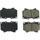 Purchase Top-Quality Front Semi Metallic Pads by CENTRIC PARTS - 102.08120 pa6