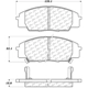 Purchase Top-Quality Plaquettes avant semi-métallique par CENTRIC PARTS - 102.08290 pa5