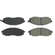 Purchase Top-Quality Front Semi Metallic Pads by CENTRIC PARTS - 102.08300 pa3