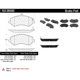 Purchase Top-Quality CENTRIC PARTS - 102.08560 - Front Disc Brake Pad Set pa4