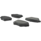 Purchase Top-Quality Front Semi Metallic Pads by CENTRIC PARTS - 102.08620 pa1
