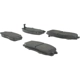 Purchase Top-Quality CENTRIC PARTS - 102.08640 - C-Tek Semi-Metallic Front Brake Pads with Shims pa1
