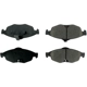 Purchase Top-Quality Front Semi Metallic Pads by CENTRIC PARTS - 102.08690 pa9