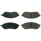 Purchase Top-Quality Front Semi Metallic Pads by CENTRIC PARTS - 102.08880 pa12