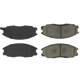 Purchase Top-Quality Front Semi Metallic Pads by CENTRIC PARTS - 102.09030 pa2