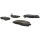 Purchase Top-Quality Front Semi Metallic Pads by CENTRIC PARTS - 102.09030 pa5