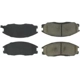 Purchase Top-Quality Front Semi Metallic Pads by CENTRIC PARTS - 102.09030 pa8