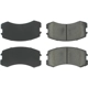 Purchase Top-Quality Front Semi Metallic Pads by CENTRIC PARTS - 102.09040 pa5
