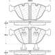 Purchase Top-Quality Front Semi Metallic Pads by CENTRIC PARTS - 102.09200 pa8