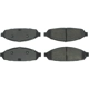 Purchase Top-Quality CENTRIC PARTS - 102.09310 - Front Disc Brake Pad Set pa4