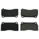 Purchase Top-Quality Front Semi Metallic Pads by CENTRIC PARTS - 102.09680 pa9