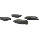 Purchase Top-Quality Front Semi Metallic Pads by CENTRIC PARTS - 102.09870 pa3