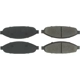 Purchase Top-Quality Front Semi Metallic Pads by CENTRIC PARTS - 102.09970 pa1