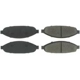 Purchase Top-Quality Front Semi Metallic Pads by CENTRIC PARTS - 102.09970 pa9