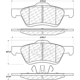 Purchase Top-Quality Plaquettes avant semi-métallique by CENTRIC PARTS - 102.10471 pa3