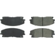 Purchase Top-Quality Front Semi Metallic Pads by CENTRIC PARTS - 102.10560 pa3