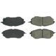 Purchase Top-Quality Front Semi Metallic Pads by CENTRIC PARTS - 102.10780 pa11