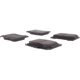 Purchase Top-Quality Front Semi Metallic Pads by CENTRIC PARTS - 102.10910 pa1