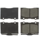 Purchase Top-Quality Front Semi Metallic Pads by CENTRIC PARTS - 102.10910 pa5