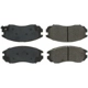 Purchase Top-Quality Front Semi Metallic Pads by CENTRIC PARTS - 102.11040 pa8