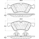 Purchase Top-Quality Plaquettes avant semi-métallique by CENTRIC PARTS - 102.11230 pa4