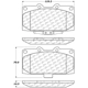 Purchase Top-Quality Front Semi Metallic Pads by CENTRIC PARTS - 102.11820 pa1