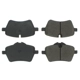 Purchase Top-Quality Front Semi Metallic Pads by CENTRIC PARTS - 102.12040 pa2