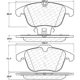 Purchase Top-Quality Front Semi Metallic Pads by CENTRIC PARTS - 102.12410 pa7