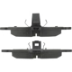 Purchase Top-Quality Front Semi Metallic Pads by CENTRIC PARTS - 102.12570 pa2