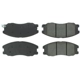 Purchase Top-Quality Front Semi Metallic Pads by CENTRIC PARTS - 102.12640 pa5