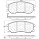 Purchase Top-Quality Plaquettes avant semi-m�tallique by CENTRIC PARTS - 102.12640 pa8