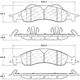 Purchase Top-Quality Plaquettes avant semi-métallique by CENTRIC PARTS - 102.12780 pa7