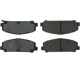 Purchase Top-Quality Front Semi Metallic Pads by CENTRIC PARTS - 102.12860 pa5