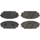 Purchase Top-Quality Front Semi Metallic Pads by CENTRIC PARTS - 102.13010 pa1