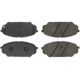 Purchase Top-Quality Front Semi Metallic Pads by CENTRIC PARTS - 102.13010 pa6